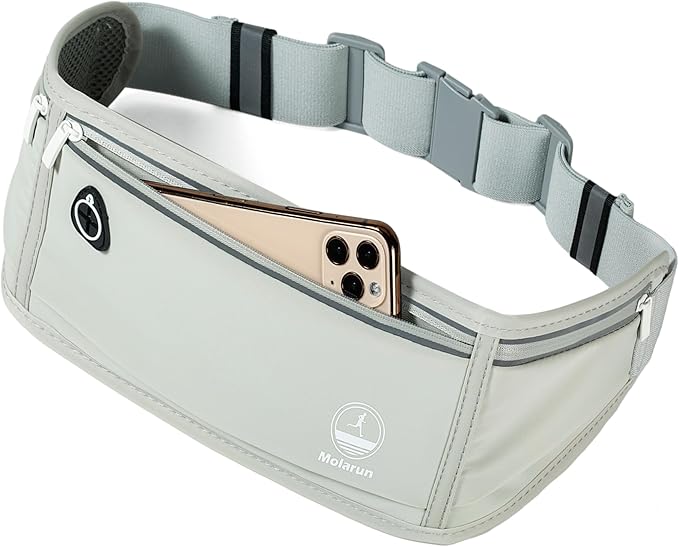 Running Belt Fanny Packs for Women Men Slim Waist Pack Money Belt Phone Holder for Running