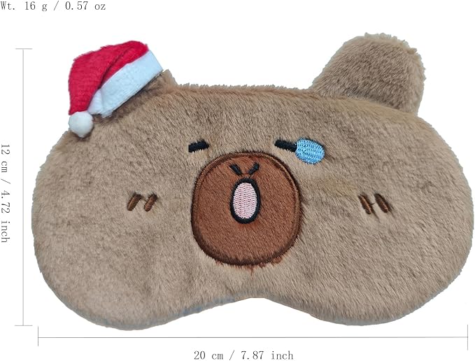 HXINFU 3D Sleep Mask For Men Blackout Funny Sleeping Mask For Women Cute Eye Masks For Sleeping Blackout Kids Girls Boys