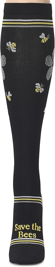 Nurse Mates Women's Calf Socks | 12-14 mmHg Compression | Superior Support & Comfort | 1 Pair