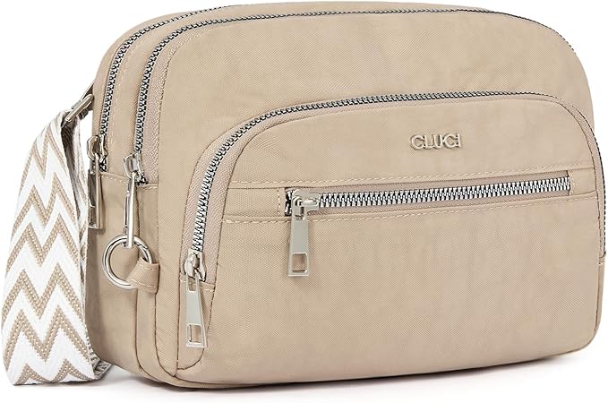 CLUCI Crossbody Bags for Women Travel,Travel Bags for Women,Travel Purses Anti Theft Crossbody,Convertible Belt Bag RFID