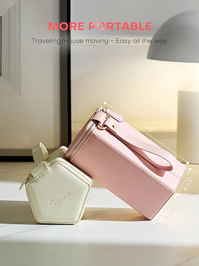 Sunglasses Travel Case Organizer Hangable for Men Women, Eyeglasses Foldable Storage Organizer