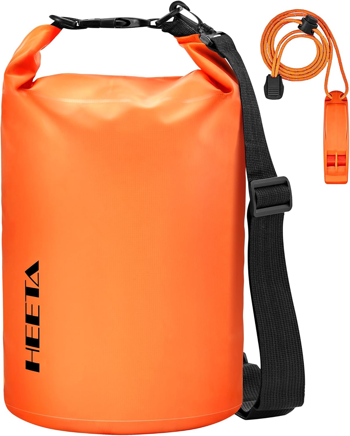 HEETA Waterproof Dry Bag for Women Men(Upgraded Version) 5L/10L/20L/30L/40L Roll Top Lightweight Dry Storage Bag Backpack with Emergency Whistle for Travel, Swimming, Boating, Kayaking, Camping, Beach