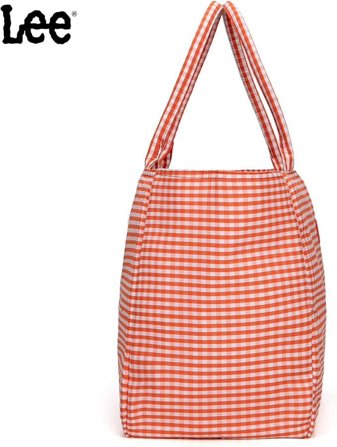 Montana West x Lee Extra Large Soft Cotton Tote Bag for Women Thick Lightweight Shoulder Bag Reusable Grocery Bag