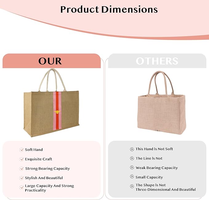 Hibala Woven Large Beach Bag Straw Beach Tote Handmade Weaving Shoulder Tassel Bag Handbag