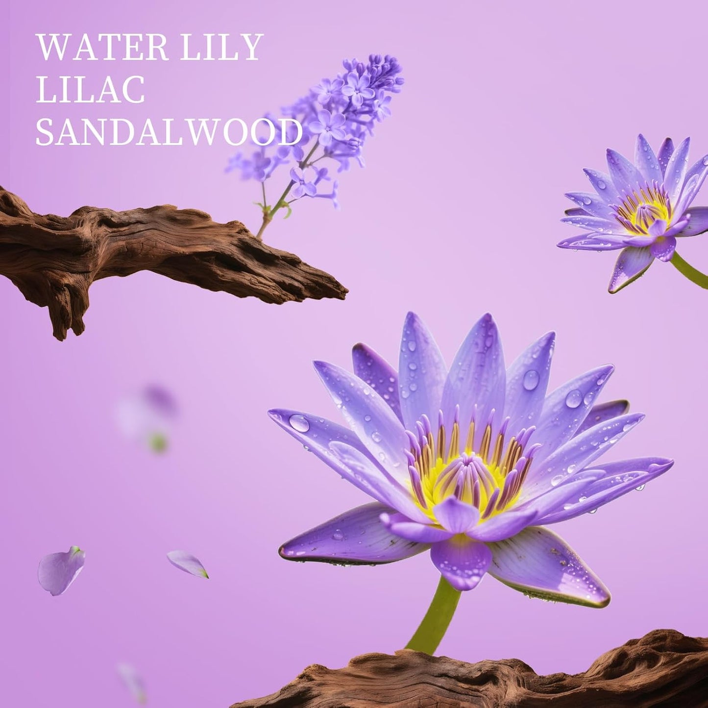 Power Mist Hand Sanitizer Spray, Scented Hydrating Hand Sanitizers Travel Size Refillable, Pocket Portable 3-Pack (Tides and Lilies) 0.93Fl Oz 460-Sprays Each