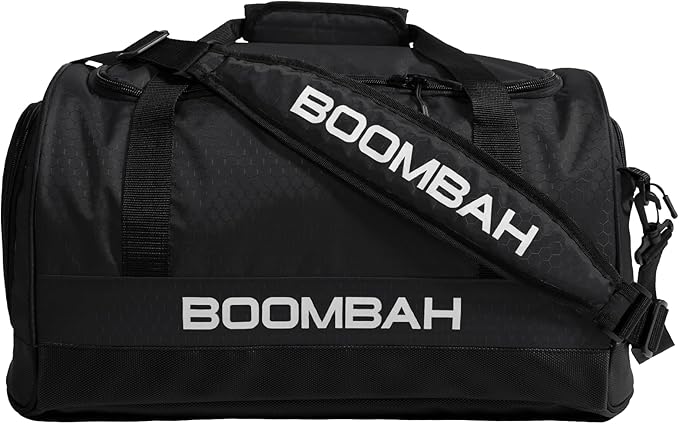 Boombah Sport Duffle Bag - All-purpose Athletic Duffle for Sports, Gym & Travel - Black
