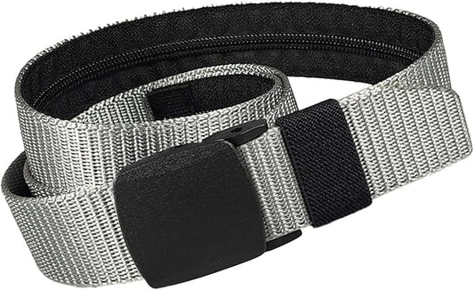 Money Waist Belt, Hidden Travel Pouch, Security Wallet with Blocking, Adjustable Strap for Documents Currency Tickets, Travel Gear, Anti Theft Belt for International Trips