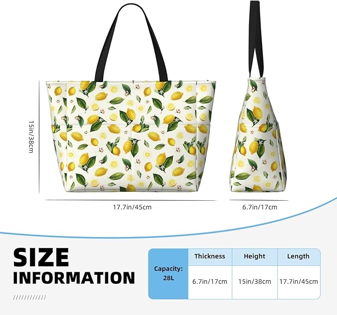Beach Tote Bag for Women Beach Bag Waterproof and Sandproof Tote Bag with Wet Bag Large Travel Bag for Weekend Travel