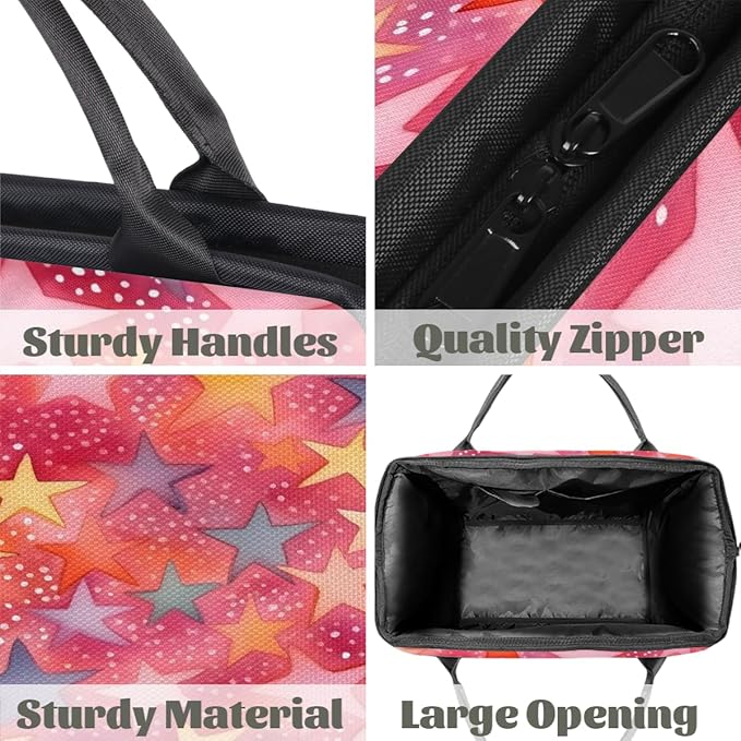 Star Overnight Weekender Bag for Women Men Travel Duffel Bags Waterproof Luggage Carry on Sports Yoga Gym Bag
