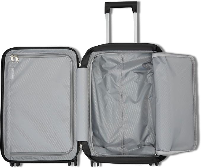 Samsonite UpLIFT Large Checked Hardside Luggage with Spinner Wheels - Airline-Approved, TSA Lock, Adjustable Handle System - Polycarbonate Hard Suitcase for Ultra Lightweight Travel - Phantom Black