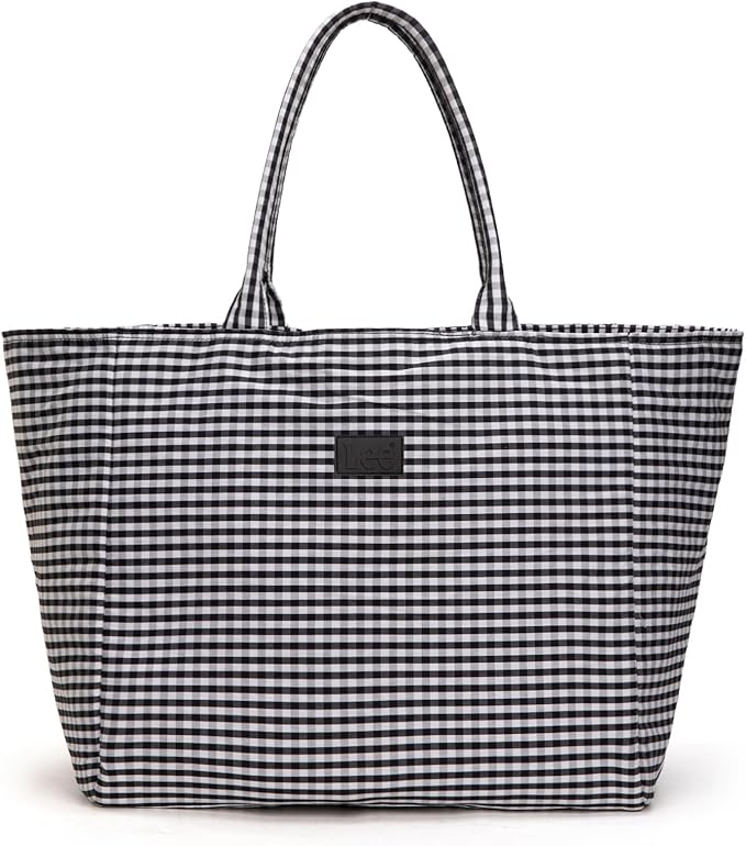 Montana West x Lee Extra Large Soft Cotton Tote Bag for Women Thick Lightweight Shoulder Bag Reusable Grocery Bag