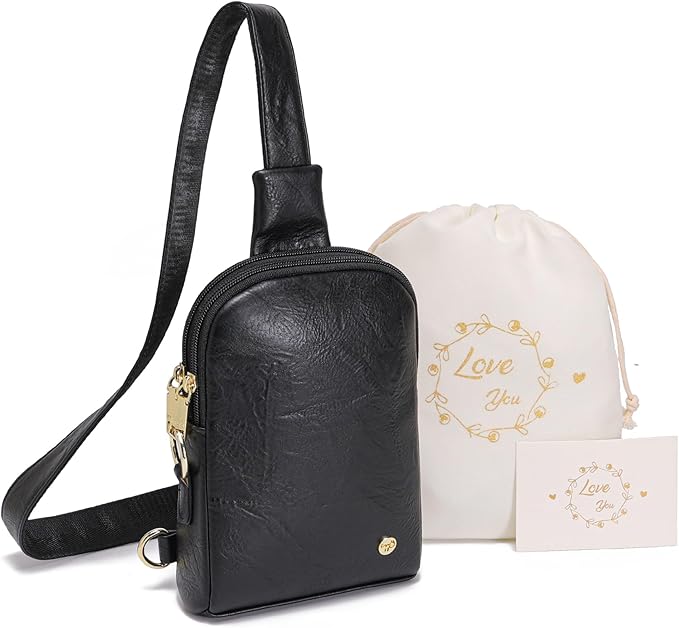 INICAT Sling Bag for Women Touchscreen Small Crossbody Cell Phone Purse Fanny Pack