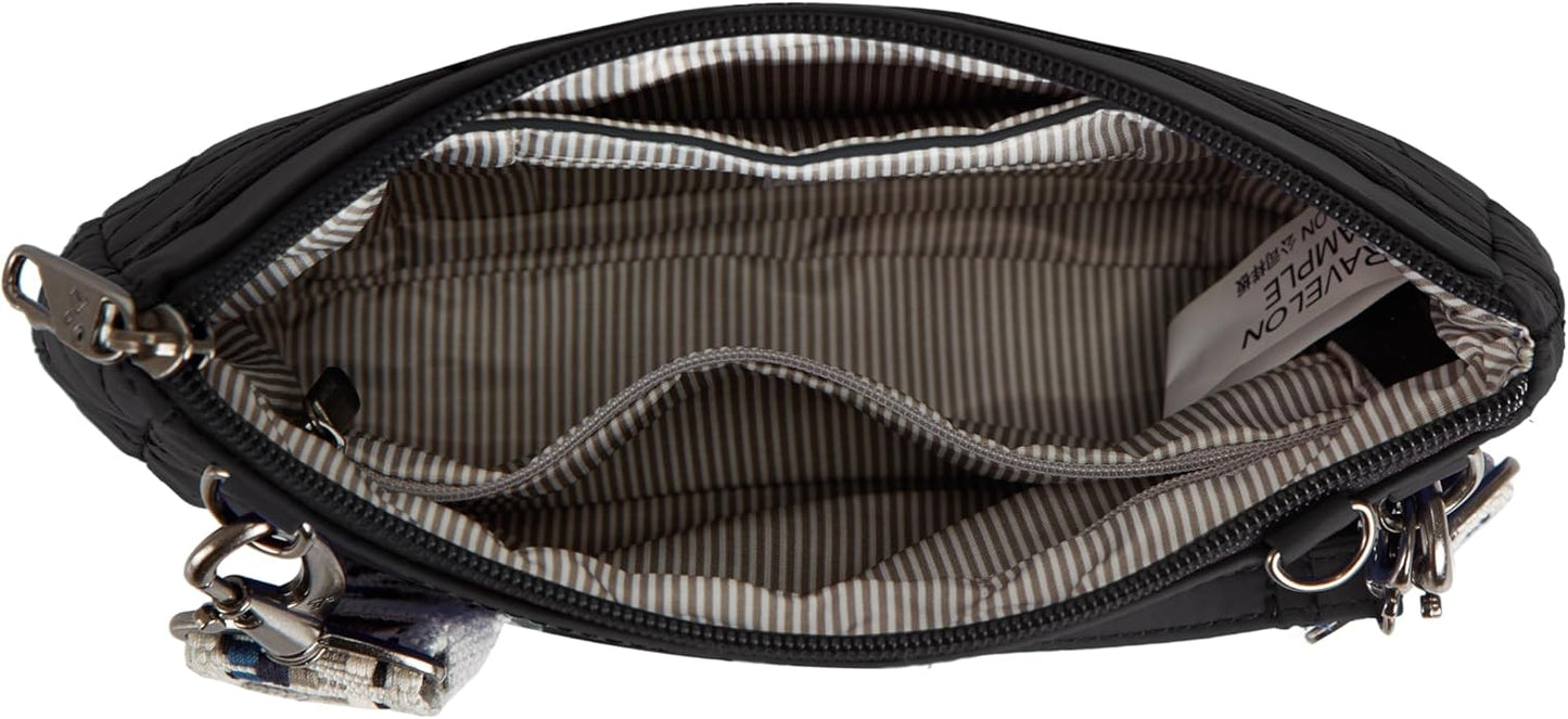 Travelon unisex-adult Anti-Theft Boho Clutch Crossbody