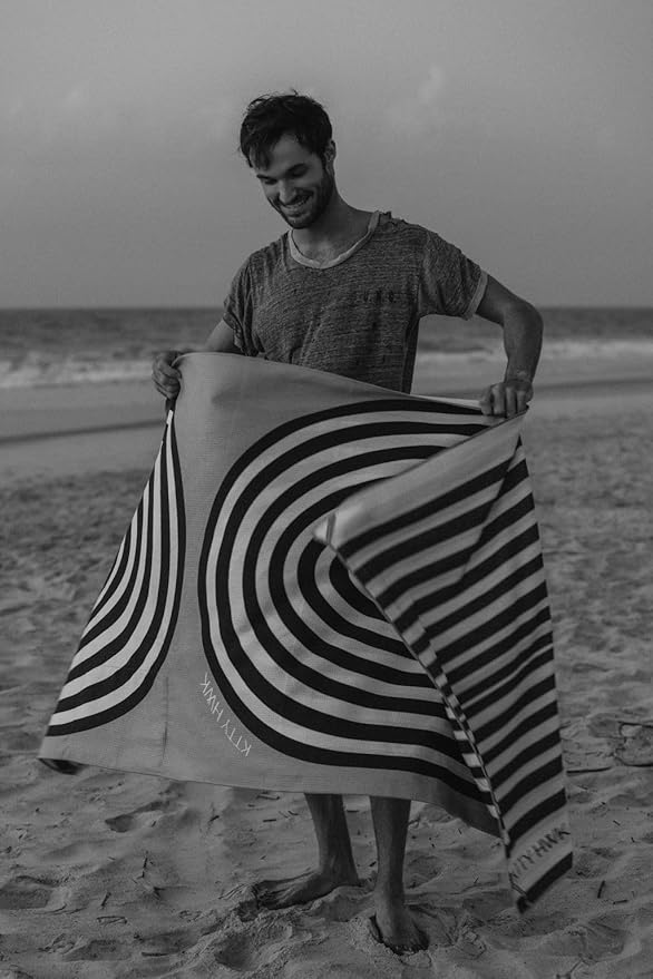 Sand-Free Beach Towel, Single Towel for Unisex Size 72x34in (Tulum)