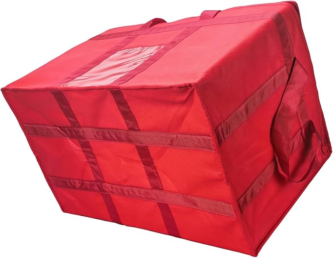 Yalin XXXL Large Insulated Cooler Bag, Styrofoam Cooler of Keep Food Hot or Cold, Reusable Double Zipper Food Delivery Bag for Grocery Shopping, 23" W x 15" H x 14" D