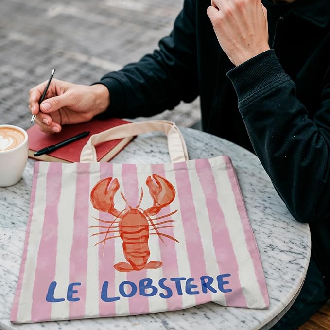 FBB Ocaen Beachy Ocean Sea Fish Reusable Grocery Shopping Bag