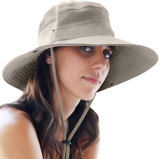 GearTOP Safari Sun Hat for Men and Sun Hats for Women UV Protection UPF 50+ Hiking, Gardening, Fishing