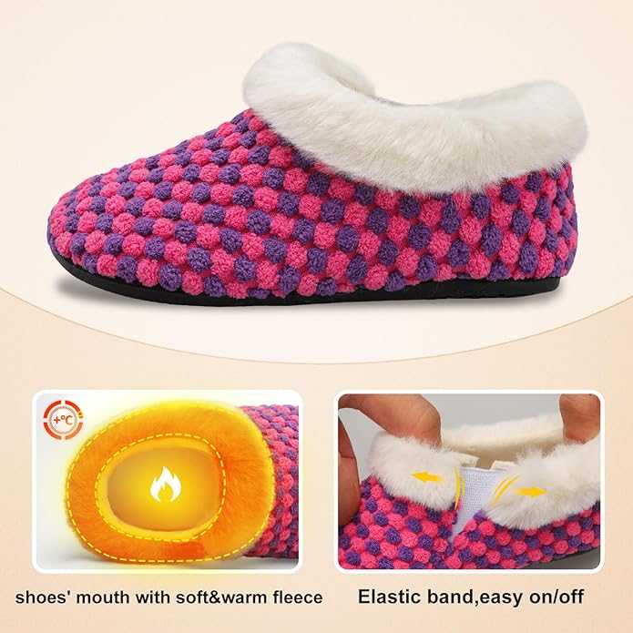 Centipede Demon Toddler Slippers for Boys Girls Slip on Kids Baby Toddlers House Shoes Lightweight Barefoot Furry Sock Shoes Indoor Outdoor Warm Walking Shoes