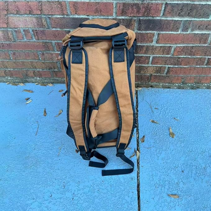 Roaring Fire 3 in 1 Commuter Duffle Bag, 40L Large Capacity, Waterproof Weekender Travel Bag, Can be Worn As a Backpack, Crossbody Bag, or Handle Bag,Suitable for Men & Women Commuting, the Gym