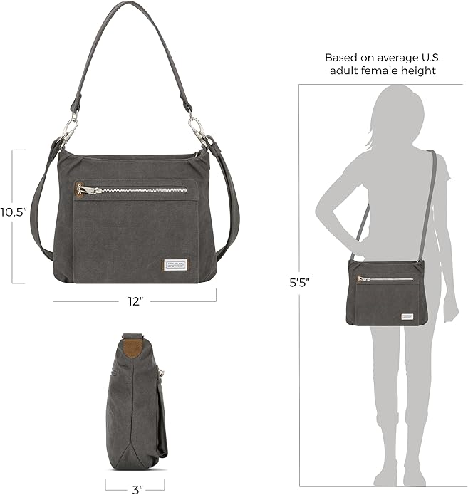 Travelon Anti-Theft Heritage Hobo Bag