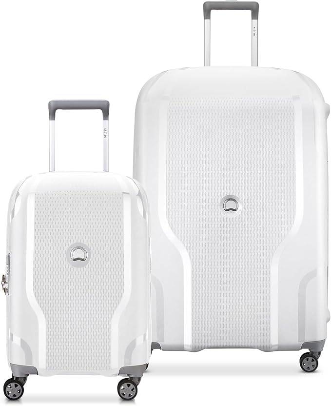 DELSEY PARIS Clavel Hardside Expandable Luggage with Spinner Wheels, White, 2-Piece Set (19/30)