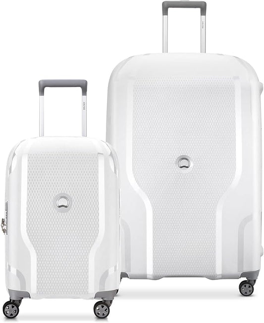 DELSEY PARIS Clavel Hardside Expandable Luggage with Spinner Wheels, White, 2-Piece Set (19/30)