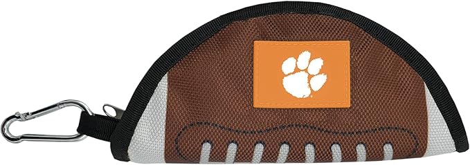 Pets First NCAA Clemson Tigers Collapsible Dog Travel Bowl Set, 2 Pack Food & Water Bowls for Dogs, Best Portable & Lightweight Leak-Proof Dog Bowls for Travel