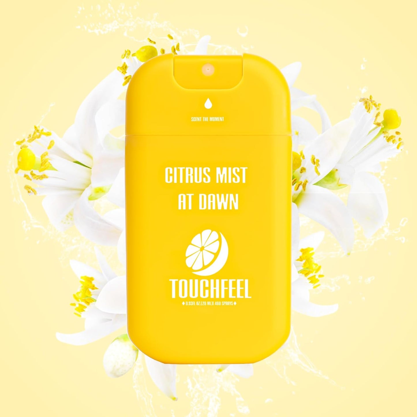 Power Mist Hand Sanitizer Spray, Scented Hydrating Hand Sanitizers Travel Size Refillable, Pocket Portable 3-Pack (Mint Reverie, Silver Cedar, Citrus mist at dawn) 0.93Fl Oz Each