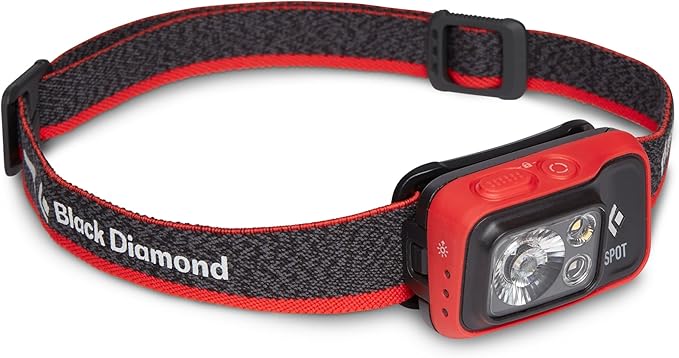 BLACK DIAMOND Spot 400 Headlamp | 400 Lumens Brightness, Dimmable | Waterproof & Durable | 3X AAA Battery Operated (Included) | Octane
