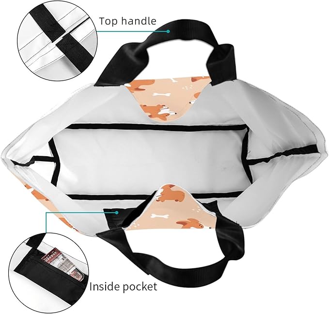 Tote Bag for Women Large Beach Bag Reusable Grocery Bags Handbag for Travel Shopping