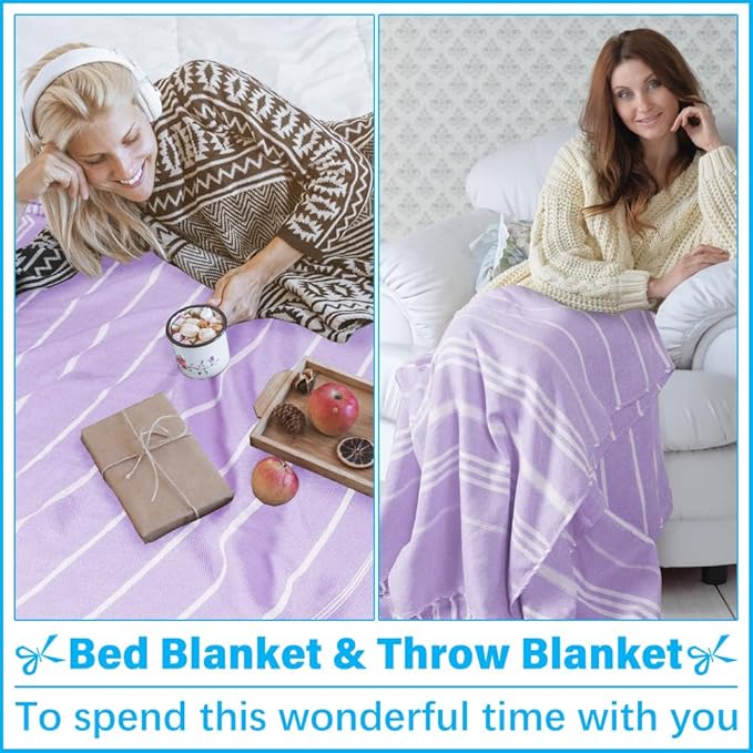 Oversized Turkish Beach Towel Blanket XXL Cotton Sandproof Towels Boho Woven Extra Large Big Sand Free Giant Throw Blankets Huge Quilt XL Picnic Camping Necessities Cloud for Adult Gifts