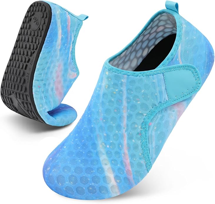 Scurtain Barefoot Water Shoes for Women Men Beach Swim Aqua Socks Summer Quick-Dry Sandals Slippers