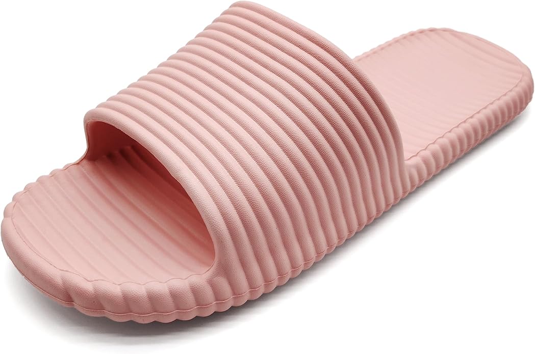 Quick Drying Shower Slippers For Women And Men Lightweight Open-toe EVA Non-Slip Slides Sandals Indoor And Outdoor Slipper For Bathroom,Spa,Pool,Gym,Beach