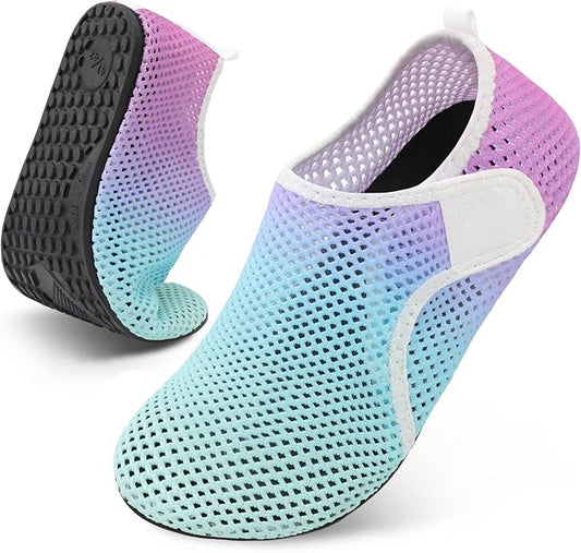 Scurtain Barefoot Water Shoes for Women Men Beach Swim Aqua Socks Summer Quick-Dry Sandals Slippers