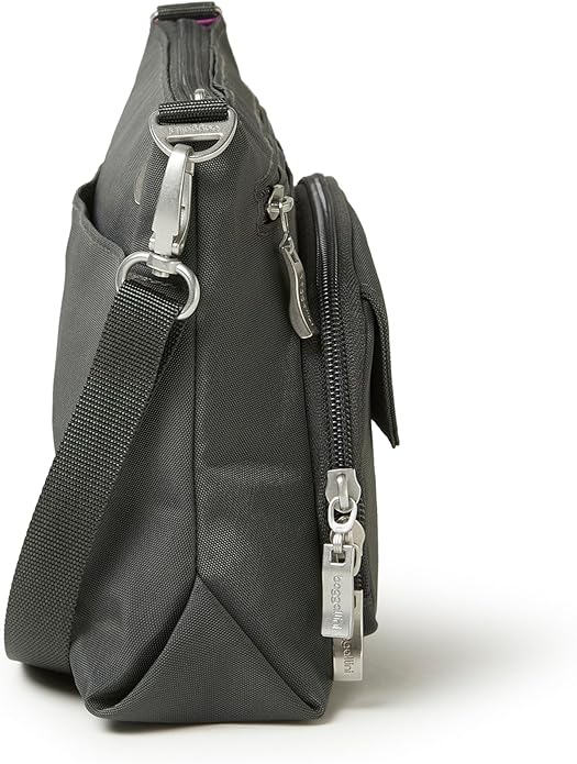 Baggallini Original Everyday 11x7.5 Crossbody Bags Rfid Protected Lightweight Nylon Zippered Travel Purse