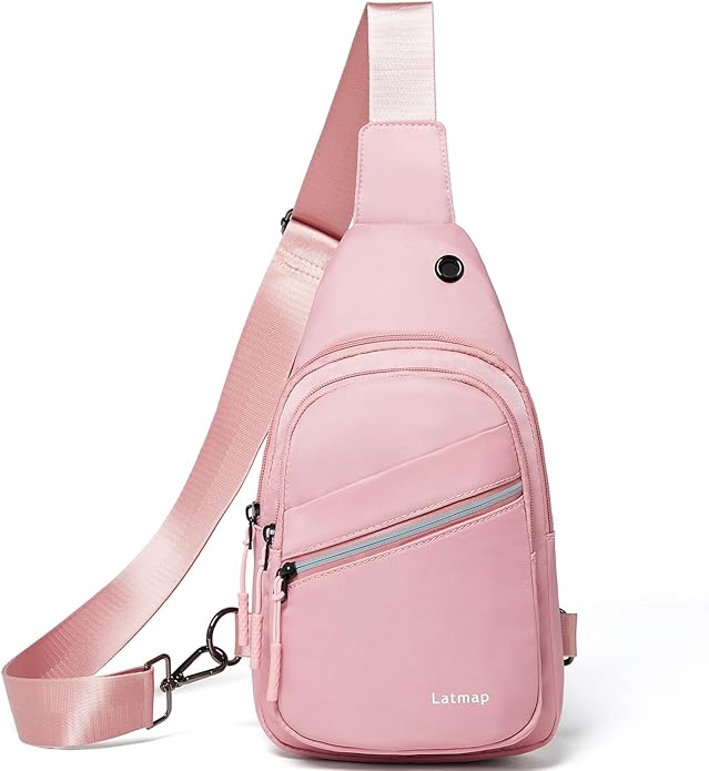 Sling Bag For Women Faux Leather Small Casual Daypack Backpack Fanny Pack Crossbody Chest Bags Purse