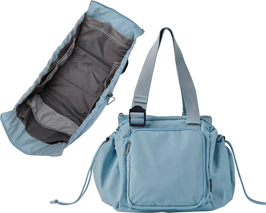 Everyday Bag Tote for Women, Spacious Diaper Bag with 16 Pockets, Durable Travel Bag, Sleek Work Shoulder Bag | 16 Pockets Org, Lay-Flat Design, 3-in-1 Versatility, Work & Travel Tote, Water-Resistant, Lightweight