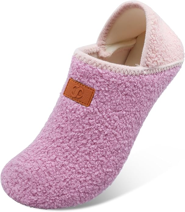 Scurtain Unisex Adults Rubber Sole Slippers