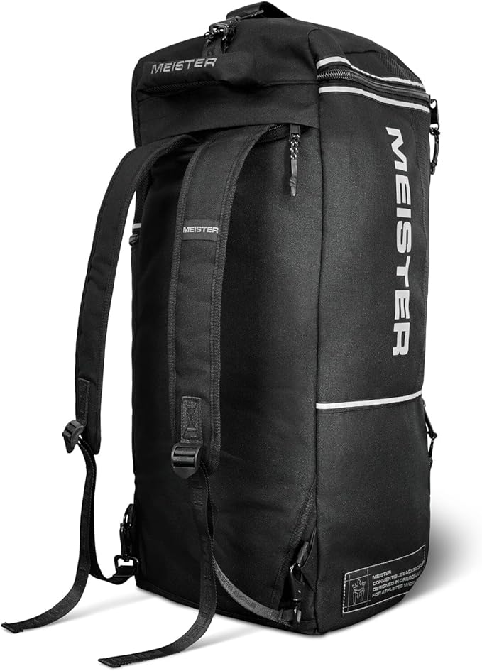 Meister Vented Convertible Duffel/Backpack Gym Bag - Ideal Carry-On