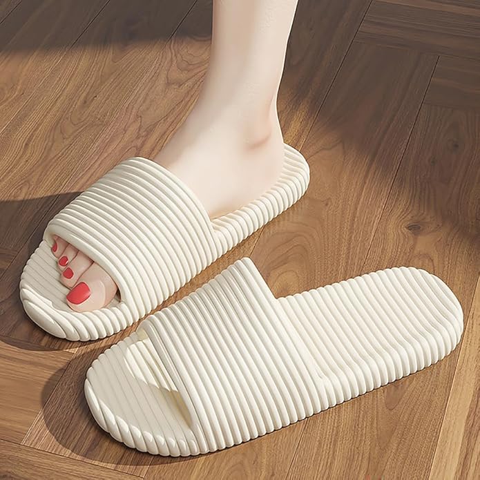 Shower Shoes for Women's Men's Home Slides Quick Drying Non-Slip Indoor Outdoor Slipper for Spa Gym Pool Beach Sandal
