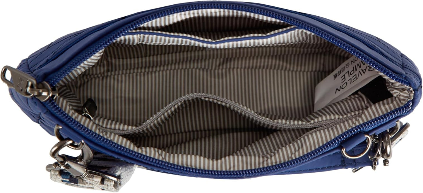 Travelon unisex-adult Anti-Theft Boho Clutch Crossbody