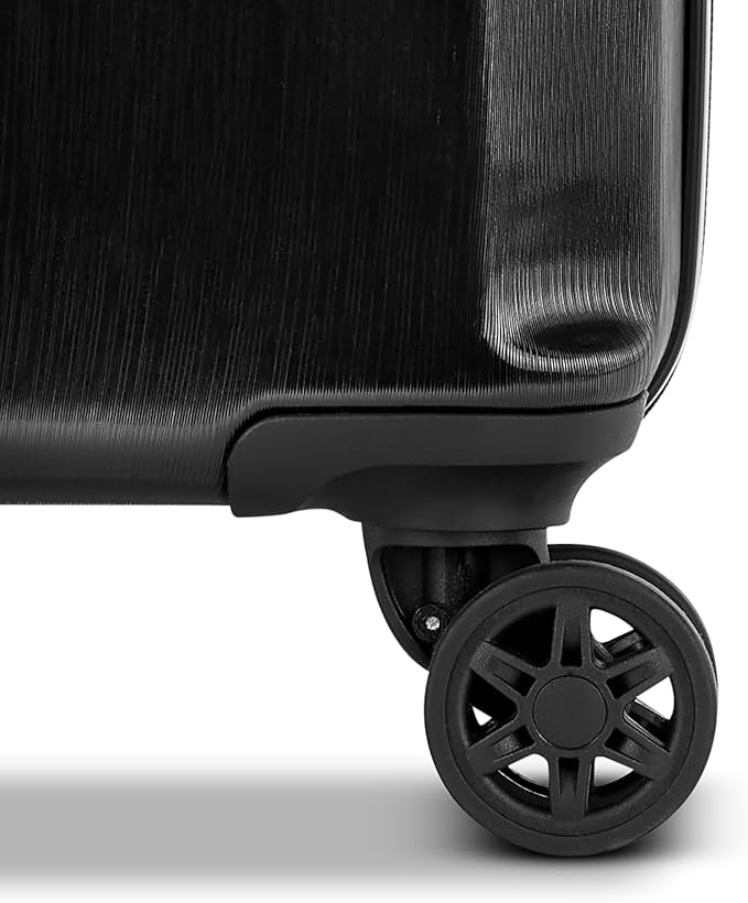 Samsonite Alliance SE Hardside Luggage with Spinner Wheels, Lightweight, CARRY-ON SPINNER, BASS BLACK