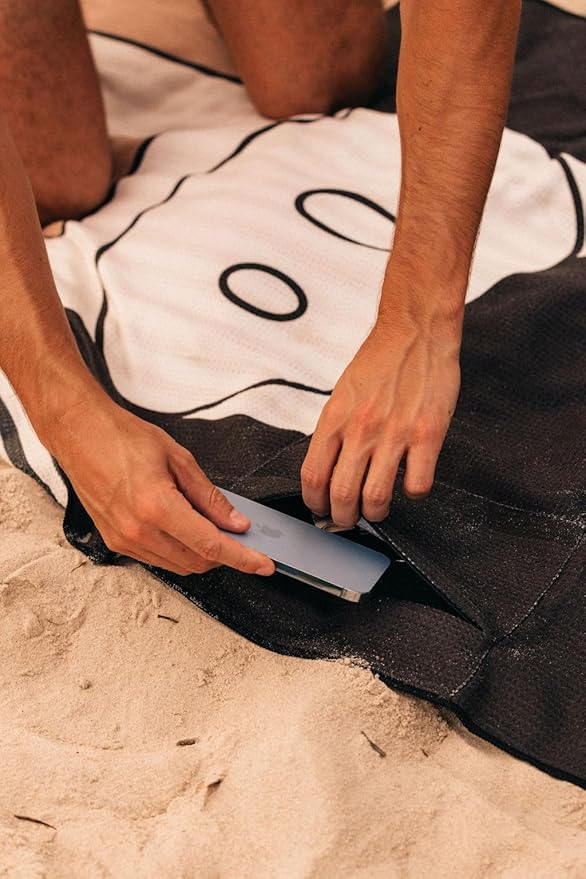 Sand-Free Beach Towel, Single Towel for Unisex Size 72x34in (OG Kttyhwk)