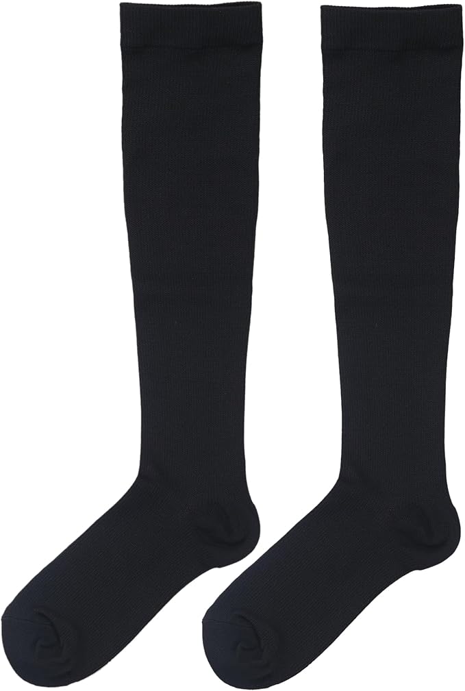 Bestjybt Compression Socks for Women & Men Circulation 15-20 mmHg Support Socks for Athletic Running Cycling