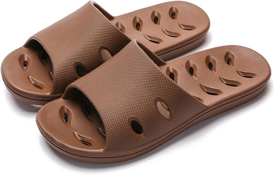 Shower Shoes Quick Dry Non-Slip Women Slippers Sandals Men Bathroom Flip-Flops for College Dorm Room Essentials Shower Sandals Slides Pool Gym Spa