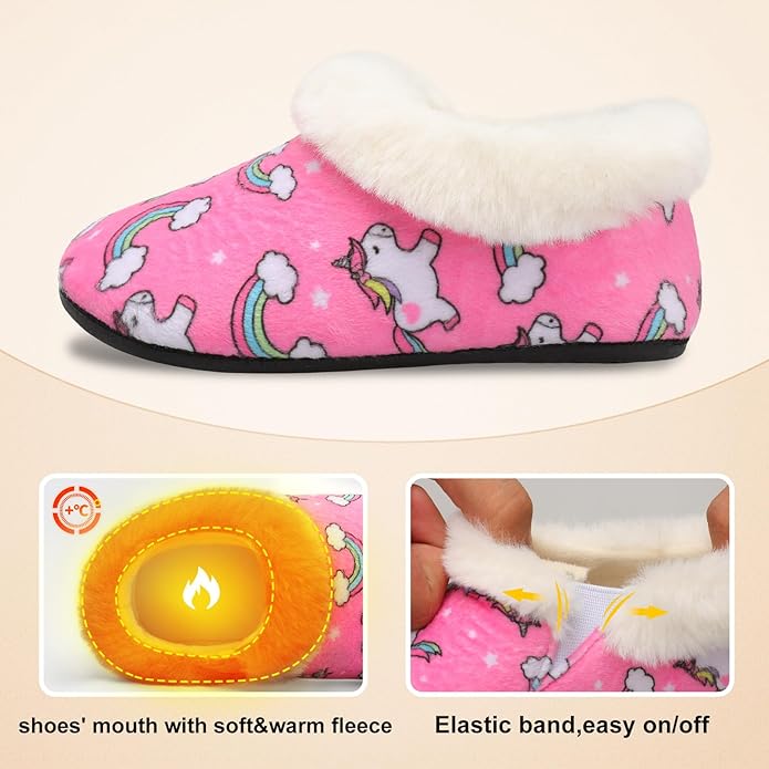 Centipede Demon Toddler Slippers for Boys Girls Slip on Kids Baby Toddlers House Shoes Lightweight Barefoot Furry Sock Shoes Indoor Outdoor Warm Walking Shoes