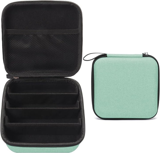 Bukere Travel Sunglasses Organizer Case Adjustable Slot For Multiple Eyeglasses Hard-shell Portable Storage Box for Men Women