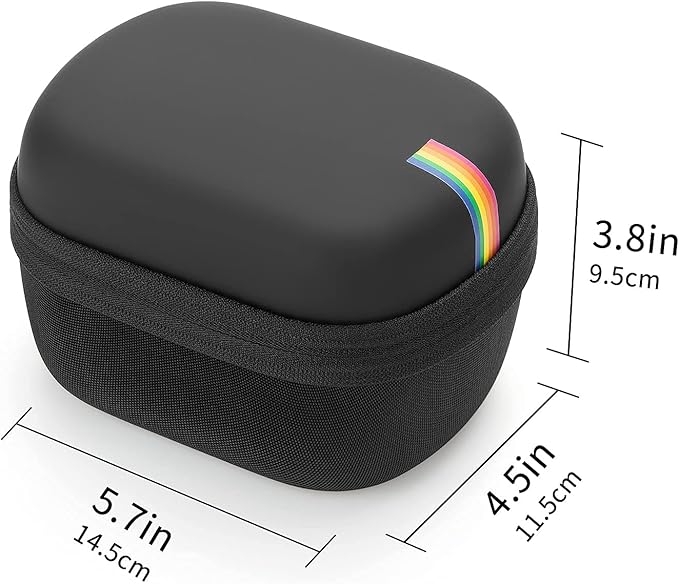 Yinke Case for Polaroid Go 9035/9071/9070 Instant Mini Camera, Hard Organizer Portable Carry Travel Cover Storage Bag (Black)