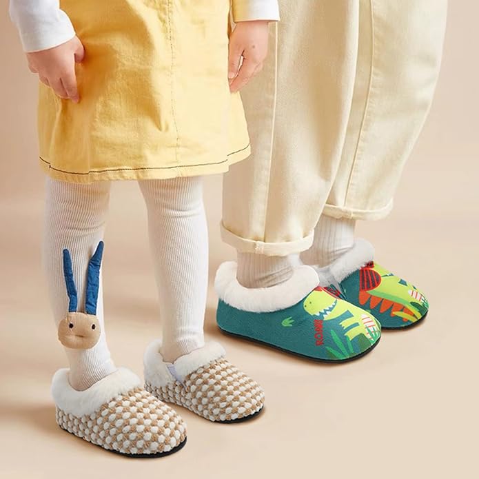 Centipede Demon Toddler Slippers for Boys Girls Slip on Kids Baby Toddlers House Shoes Lightweight Barefoot Furry Sock Shoes Indoor Outdoor Warm Walking Shoes