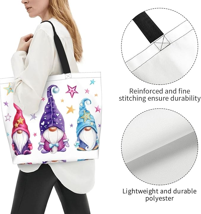 Tote Bag for Women Large Beach Bag Reusable Grocery Bags Handbag for Travel Shopping